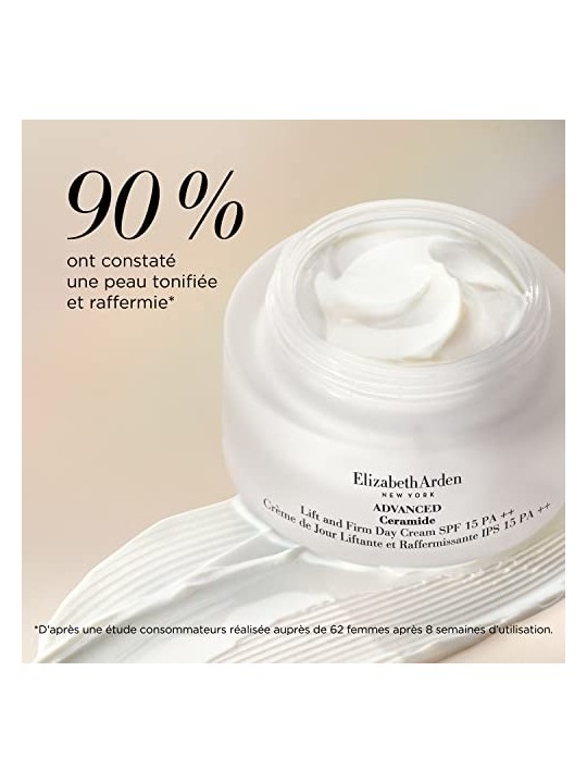 E. Arden Advanced Ceramide Lift And Firm Day Cream SPF15 PA+ 50ml Elizabeth Arden www.essenzetotalstyle.com 