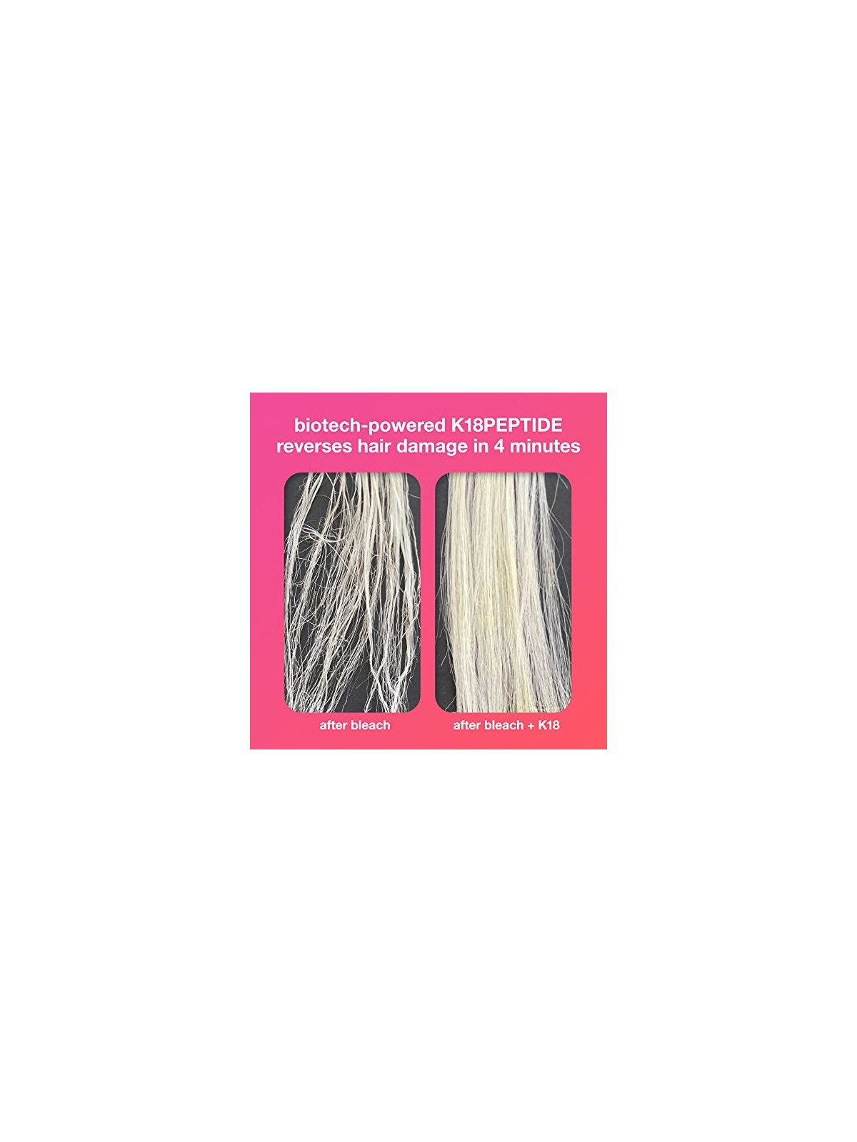 K18 Leave-In Molecular Repair Hair Mask 15ml K18 www.essenzetotalstyle.com 