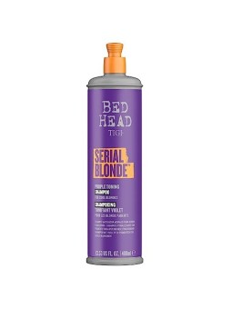 Tigi Bed Head Serial Blonde Purple Toning Shampoo for Cool Blondes 400 ml