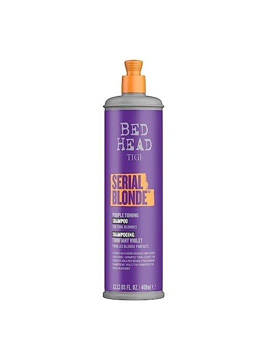 Tigi Bed Head Serial Blonde Purple Toning Shampoo for Cool Blondes 400 ml