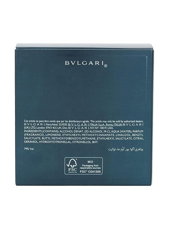 Bvlgari Aqva Pour Homme eau de toilette Spray uomo 50ml