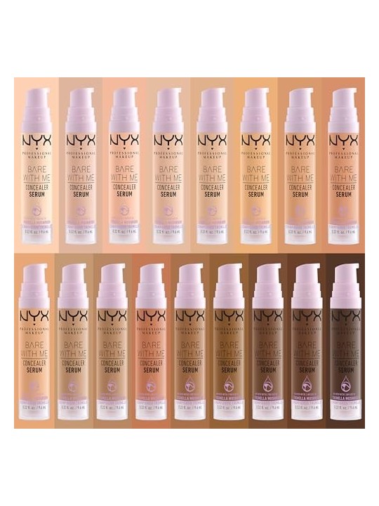 Nyx Professional Make Up BARE WITH ME correttore siero n09 dorato intenso unisex 96ml