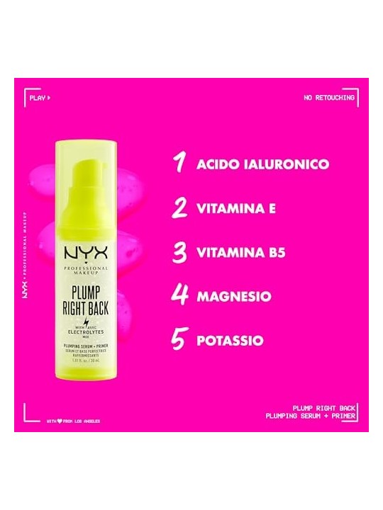 Primer serum PLUMP RIGHT BACK 30ml unisex
