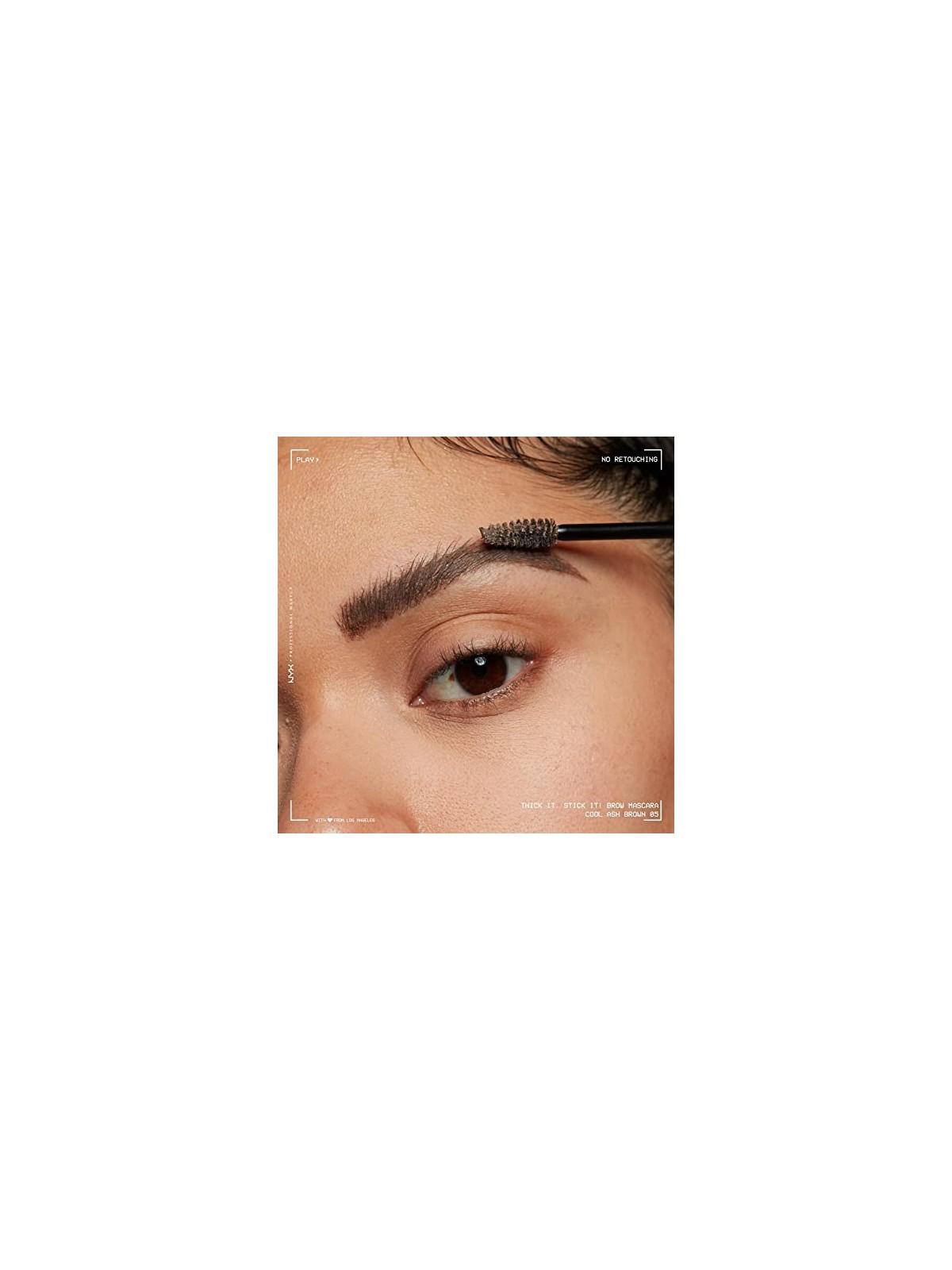 Nyx Professional Make Up TICK IT STICK IT mascara per sopracciglia n05 cool ash brown unisex 1u