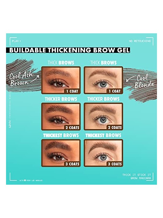Mascara sopracciglia Nyx Professional Make Up 07 espresso
