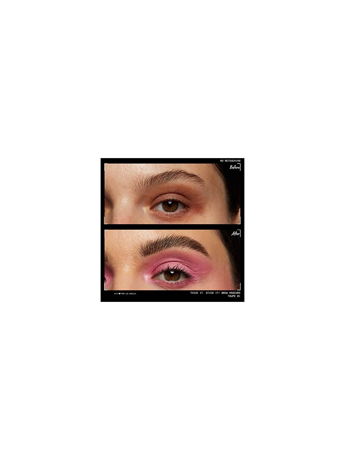 Nyx Professional Make Up TICK IT STICK IT mascara per sopracciglia 01taupe unisex