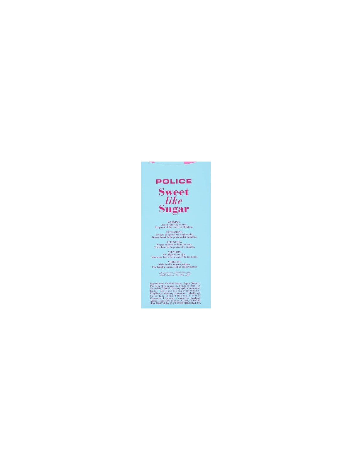 Police Dolce come lo zucchero eau de toilette donna 100ml