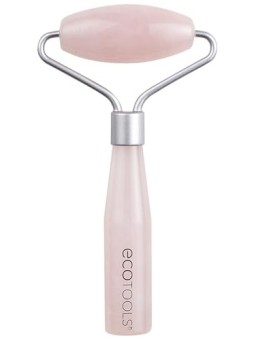 EcoTools Rullo viso Mini Quarzo rosa Rullo massaggiante viso da viaggio realizzato in quarzo rosa donna 1 unit