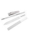 Set Manicure Tweezerman in Vetro e Lime