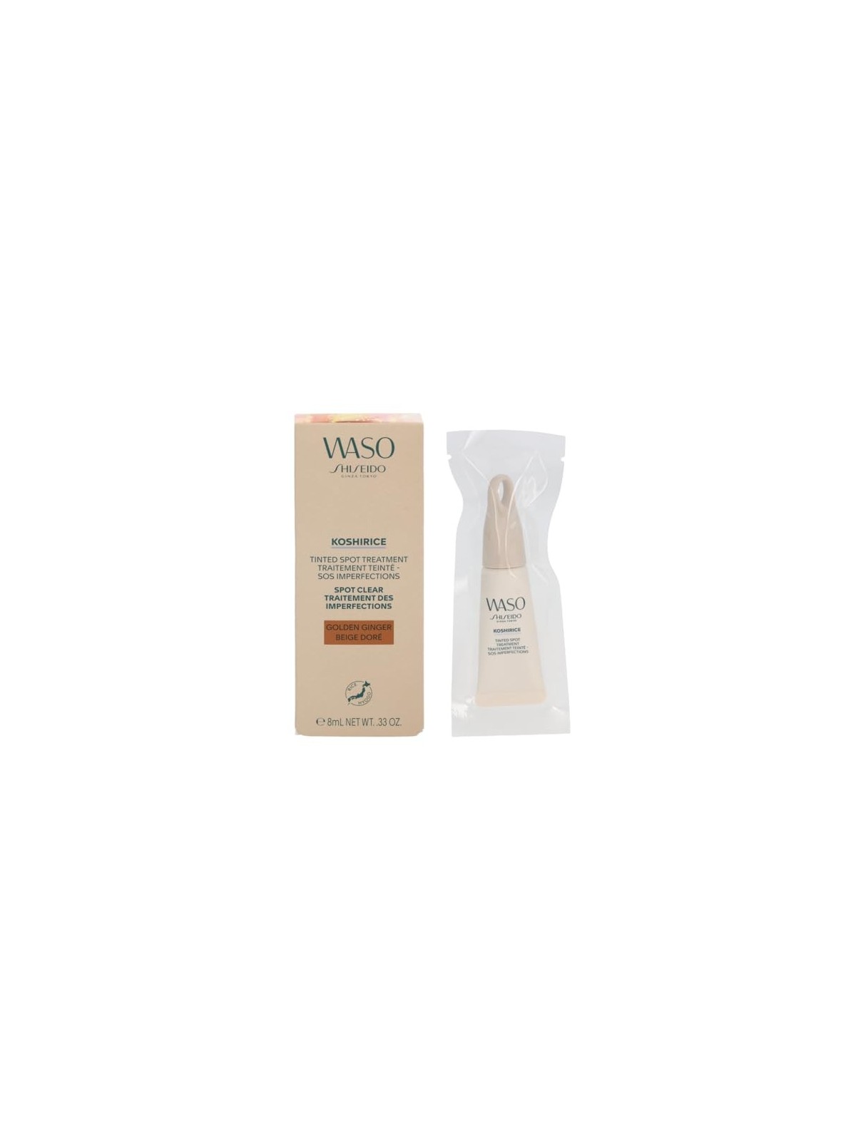 Trattamento spot colorato Shiseido WASO Koshirice 8ml Golden Ginger