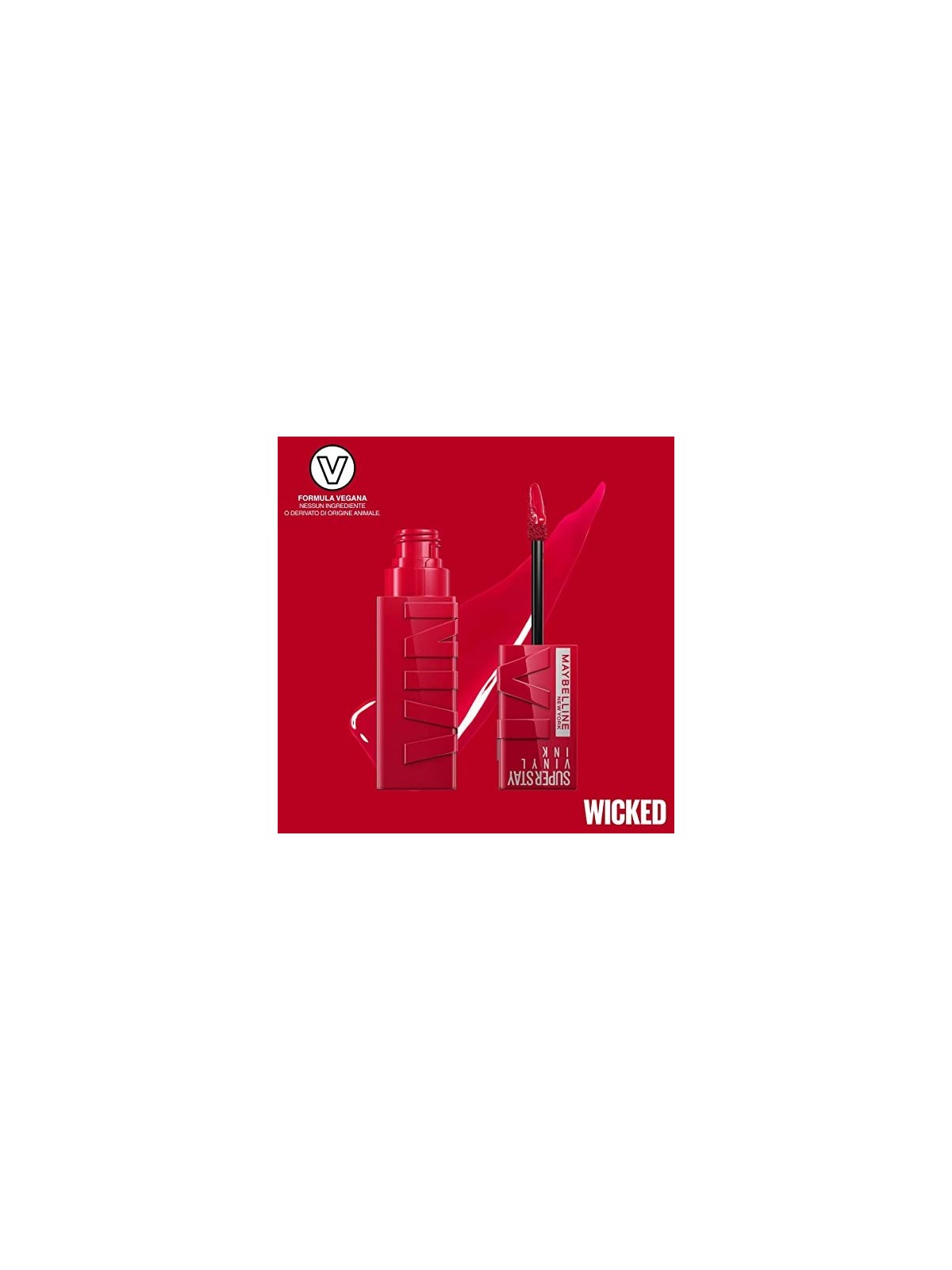 Maybelline Rossetto Superstay Inchiostro Vinile 42 ml donna  50 Wicked