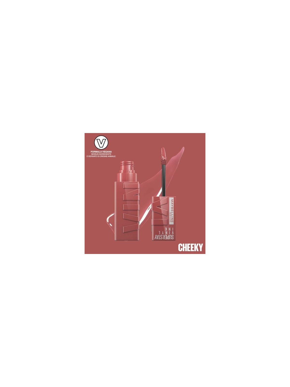 Maybelline Rossetto Superstay Inchiostro Vinile 42 ml donna 35 Cheeky