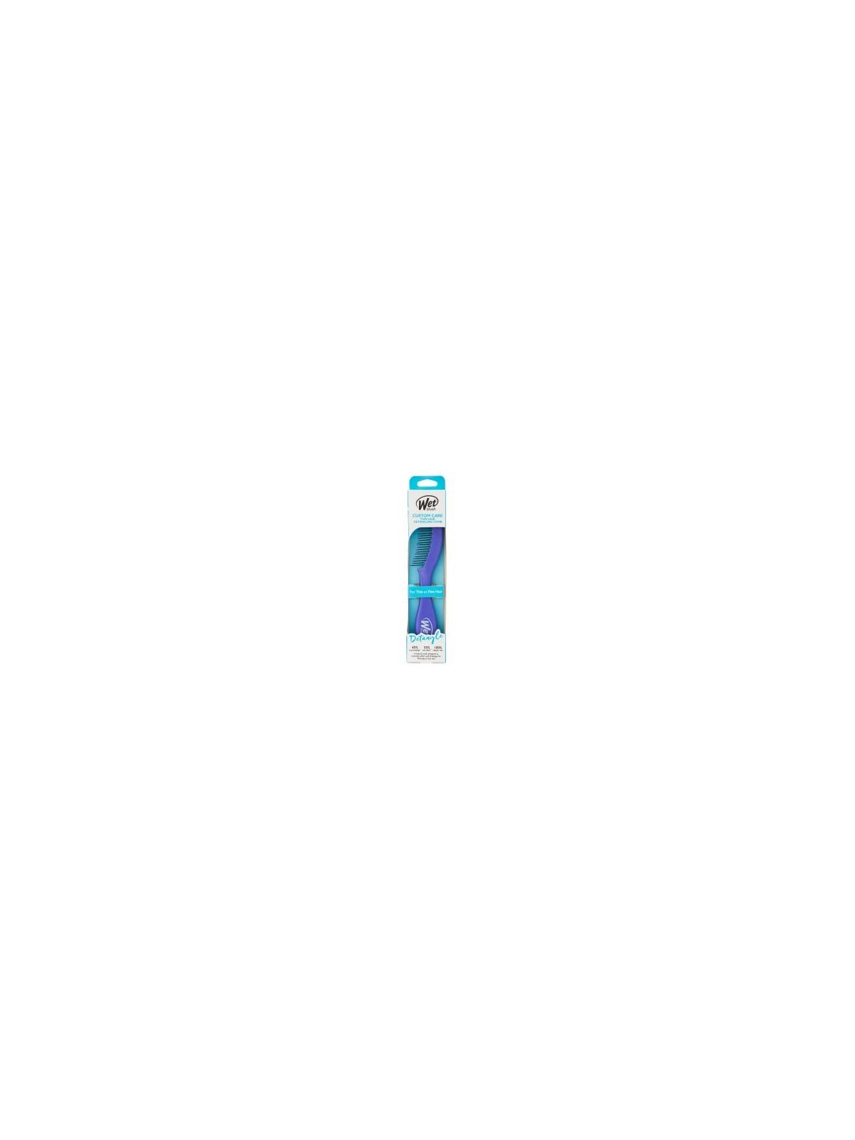 Spazzola per capelli sottili Wet Brush Custom Care Viola donna