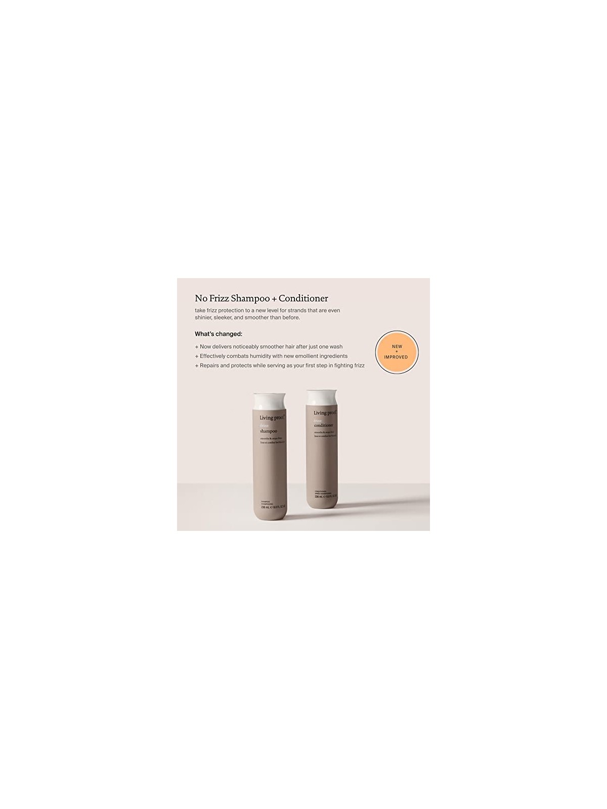 Living Proof NO FRIZZ shampoo 236ml unisex