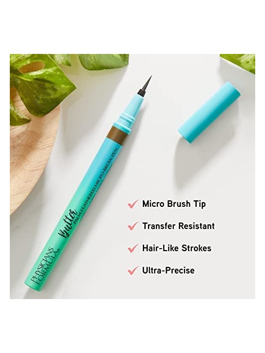 Physicians Formula Micro penna per sopracciglia con piume di palma al burro 05 ml donna Universal Brown