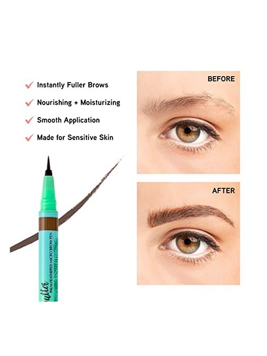 Physicians Formula Micro penna per sopracciglia con piume di palma al burro 05 ml donna Universal Brown