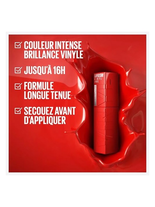 Maybelline Rossetto Superstay Inchiostro Vinile 42 ml donna 45 Capricious