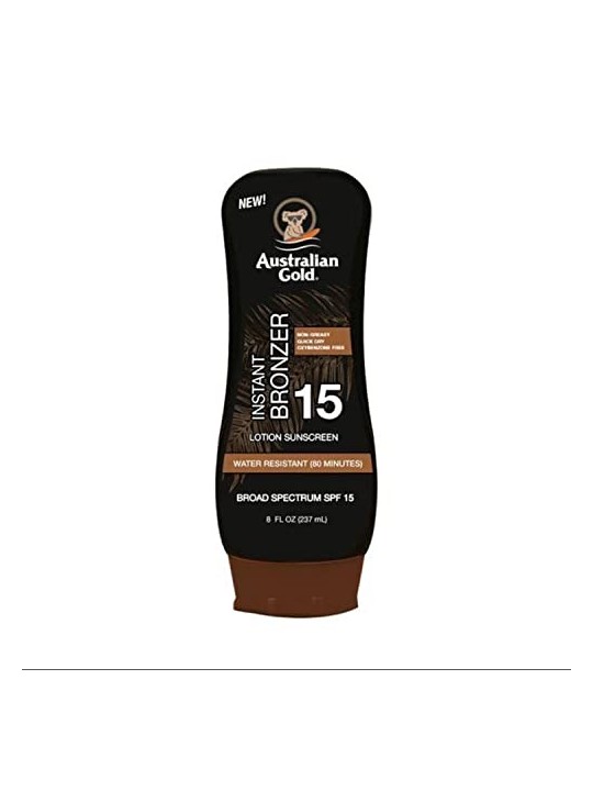 Australian Gold Lotion With Instant Bronzer SPF15 237ml