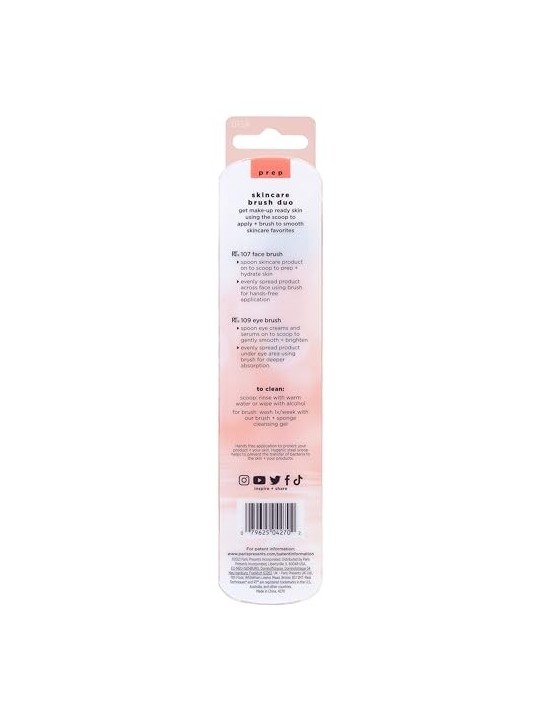 Real Techniques Prep Skincare Brush Duo