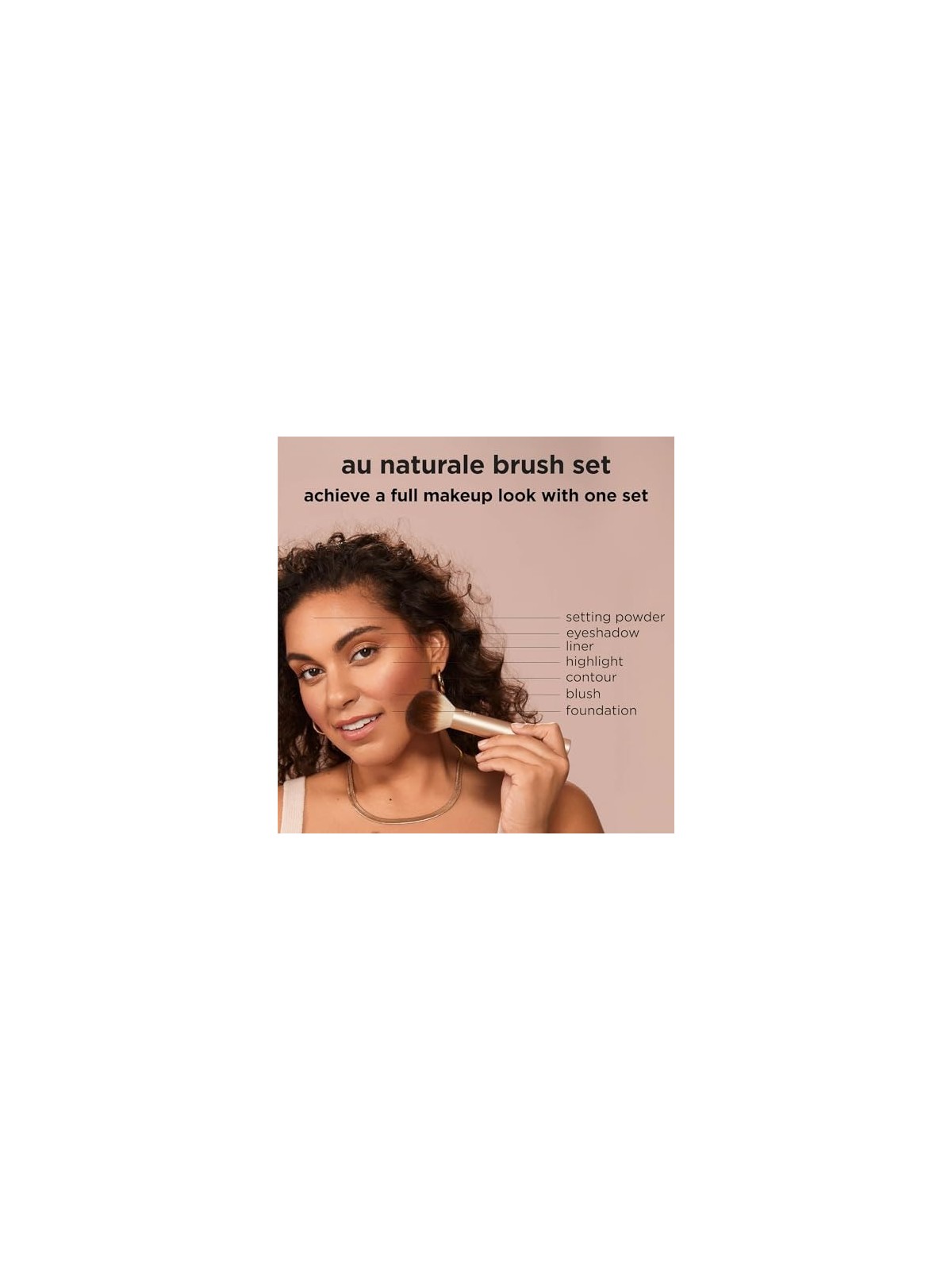 Real Techniques Pennello Au Naturale Donna