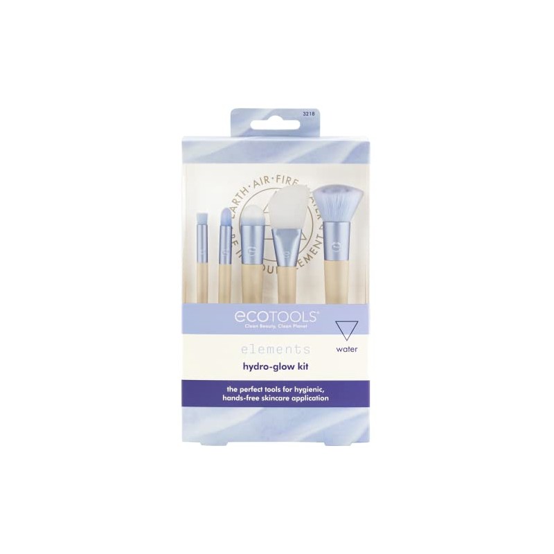 Ecotools ELEMENTI ACQUA HYDROGLOW set 5 unit unisex