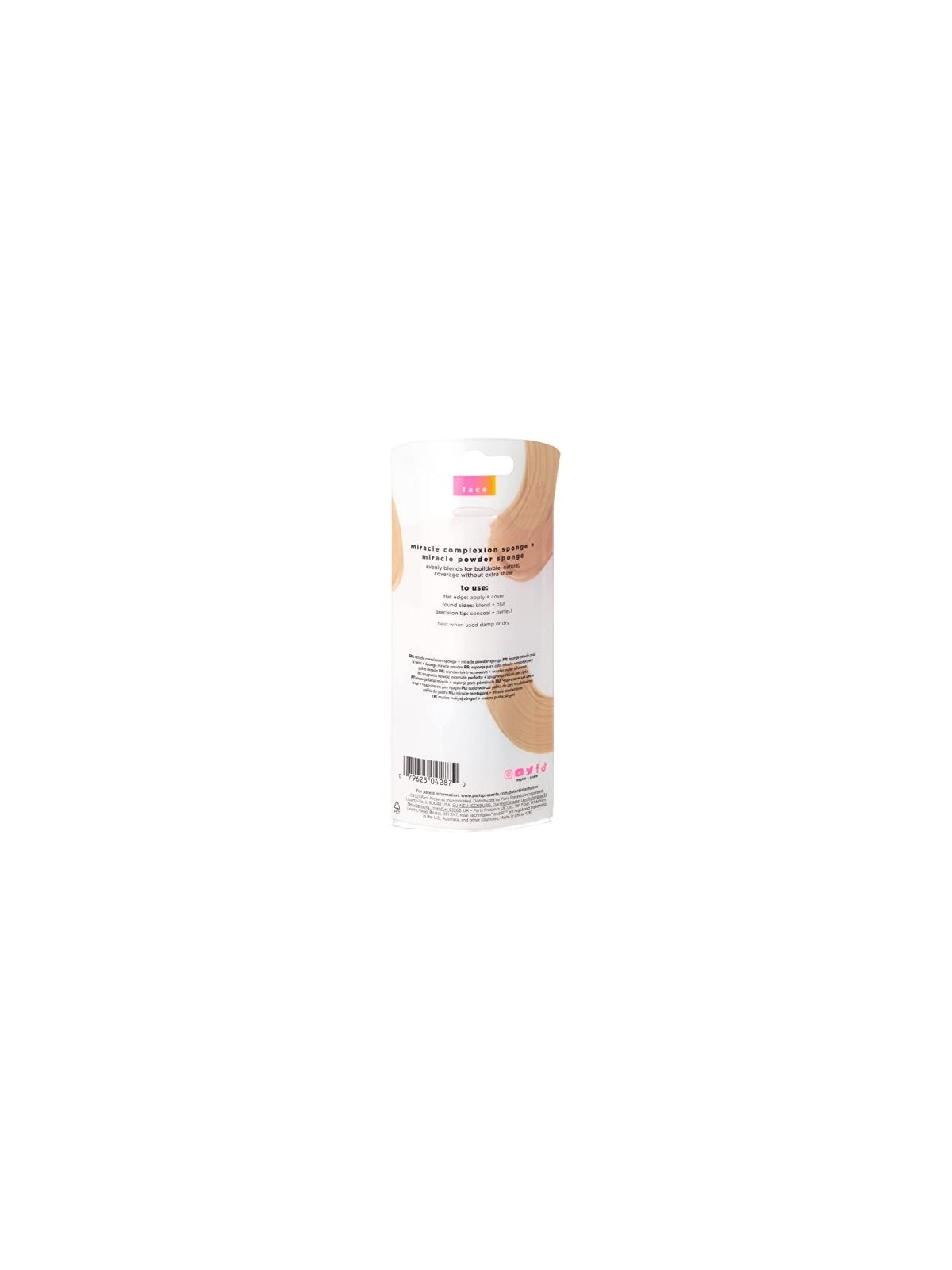 Real Techniques Spugnetta per carnagione Chroma Miracle donna
