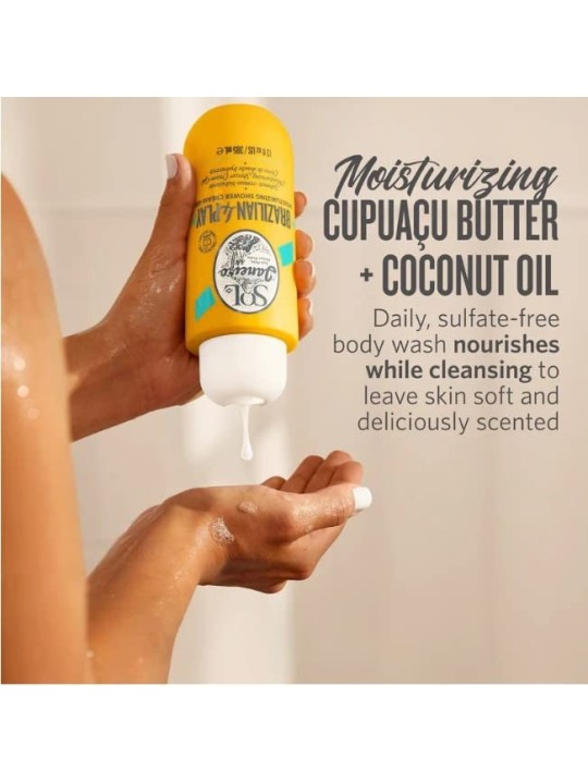 Sol De Janeiro Brazilian 4 Play Moisturizing Shower Cream