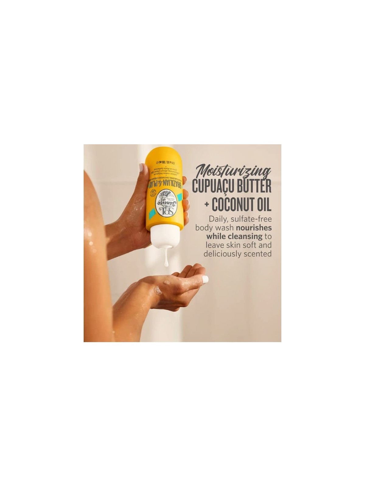 Sol De Janeiro Brazilian 4 Play Moisturizing Shower Cream
