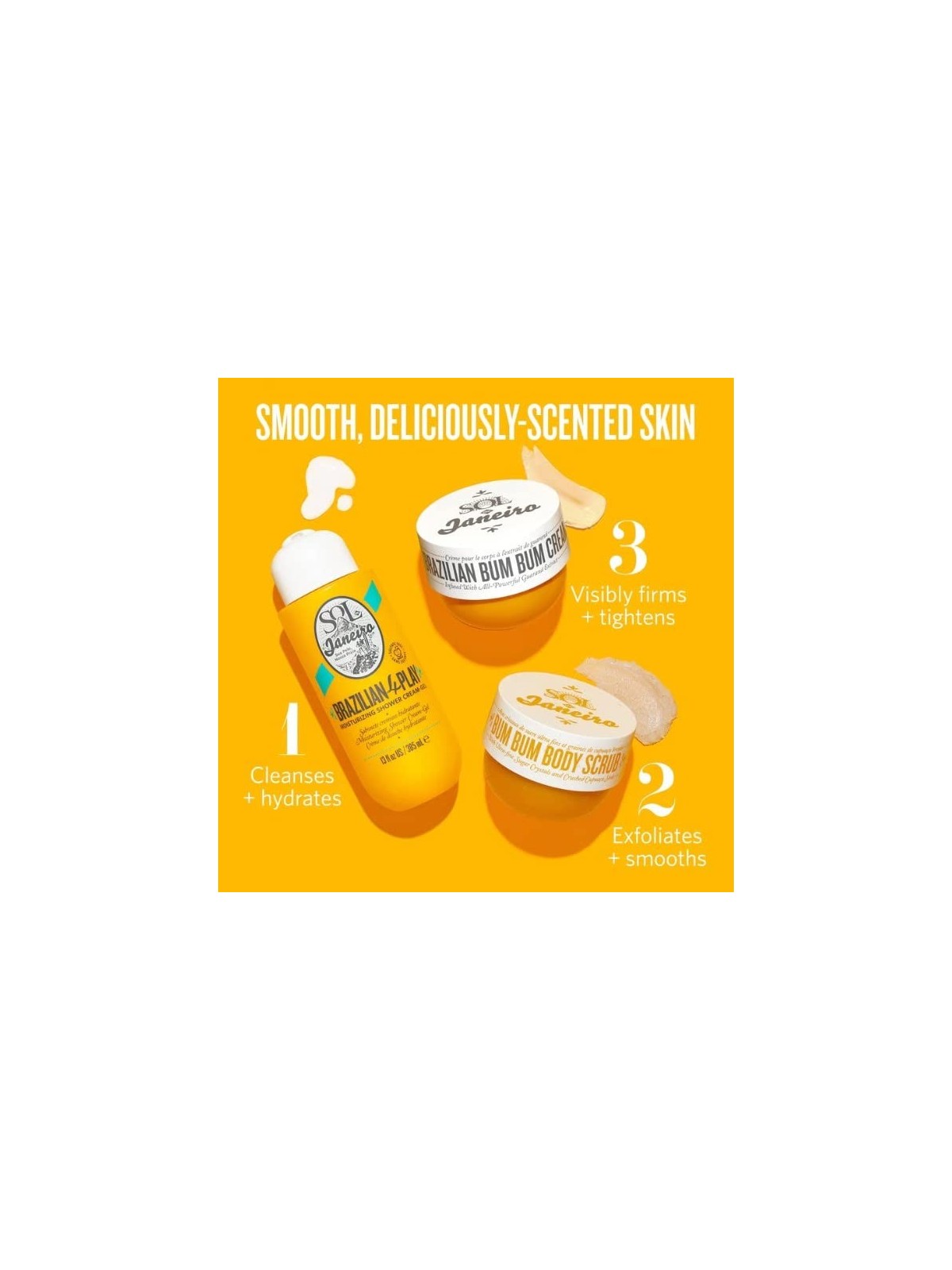 Sol De Janeiro Brazilian 4 Play Moisturizing Shower Cream