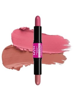 Nyx Professional Make Up WONDER STICK BLUSH 01pesca chiara e rosa baby 4 gr donna