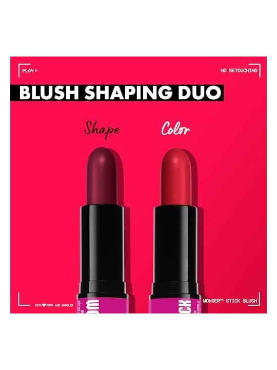 Nyx Professional Make Up WONDER STICK BLUSH corallo e pesca profonda 4 gr donna