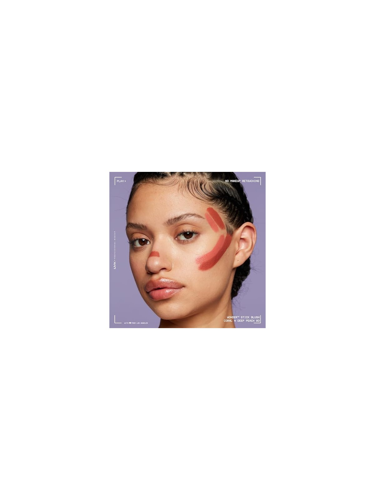 Nyx Professional Make Up WONDER STICK BLUSH corallo e pesca profonda 4 gr donna