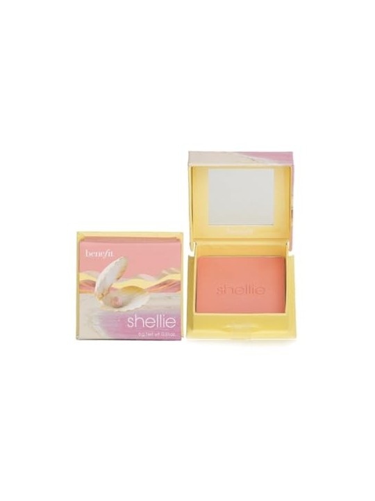 Benefit Wanderful World Blushes Powder Highlighter donna 6g Shellie Seashell Pink