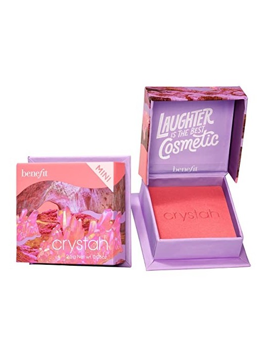 Benefit Crystha Mini Silky-Soft Powder Blush 2,5g Strawberry Pink