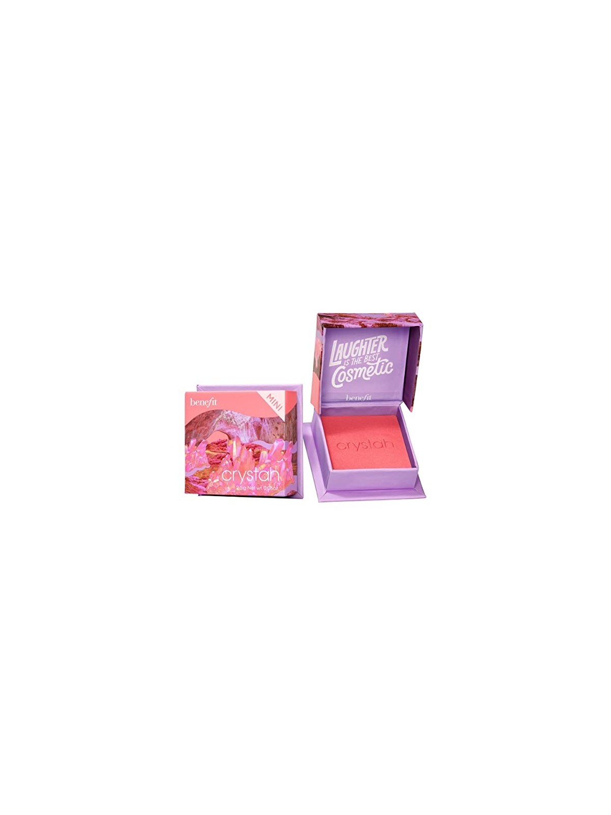 Benefit Crystha Mini Silky-Soft Powder Blush 2,5g Strawberry Pink