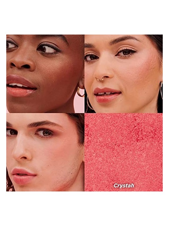 Benefit Crystha Mini Silky-Soft Powder Blush 2,5g Strawberry Pink