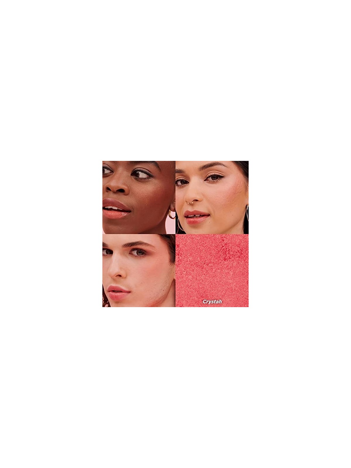 Benefit Crystha Mini Silky-Soft Powder Blush 2,5g Strawberry Pink