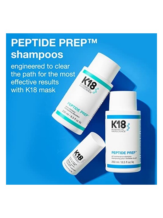K18 Biomimetic Hairscience Peptide Prep Detox Shampoo donna 930ml