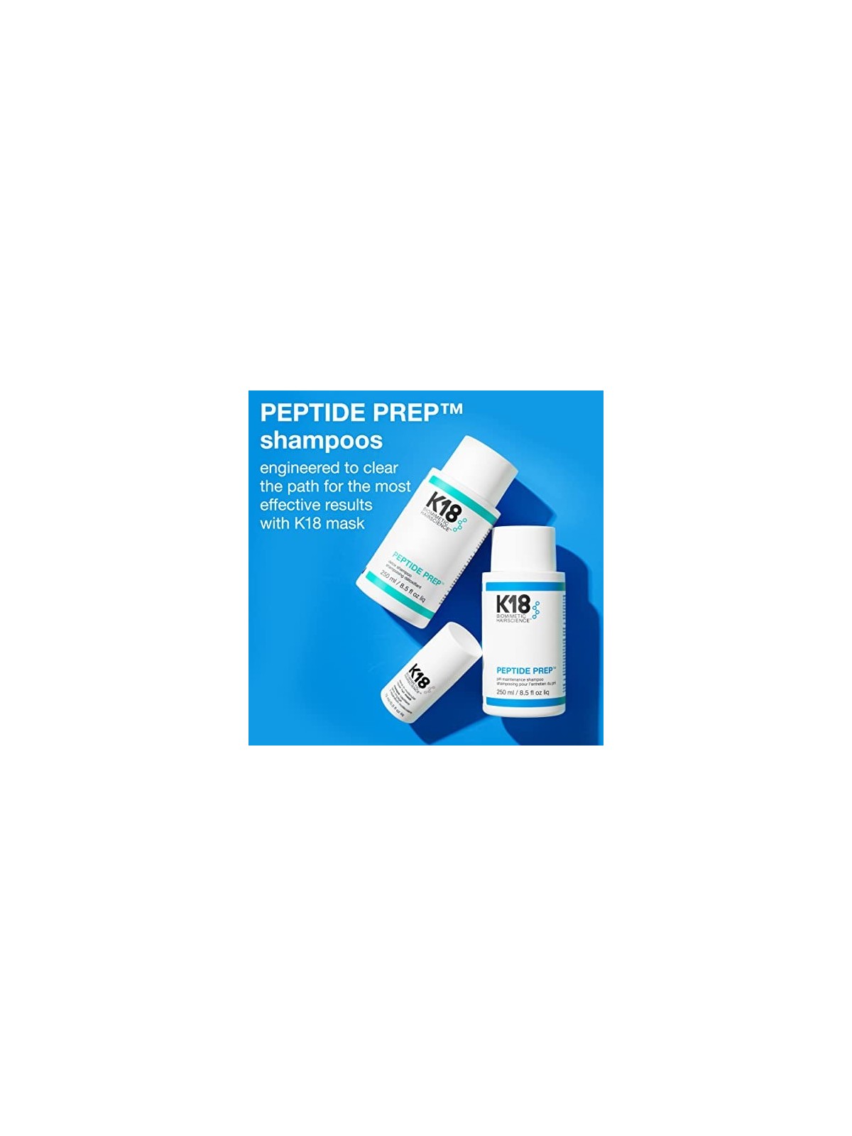 K18 Biomimetic Hairscience Peptide Prep Detox Shampoo donna 930ml