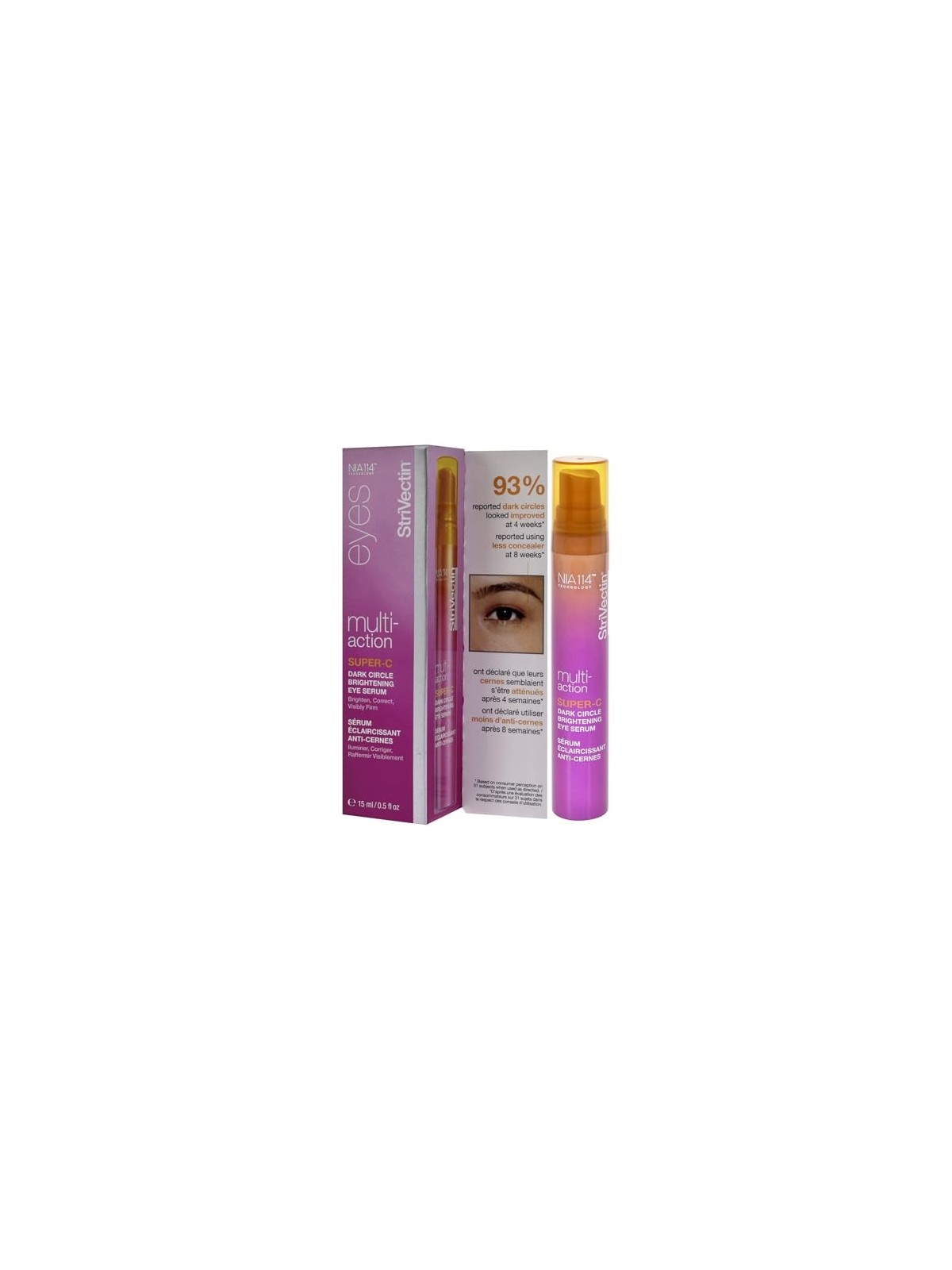 Siero occhi Strivectin Super-C Dark Circle Brightening 15ml