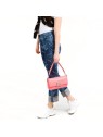 Guess Brightside Poliuretano Logo 4G Neon Rosa Donna