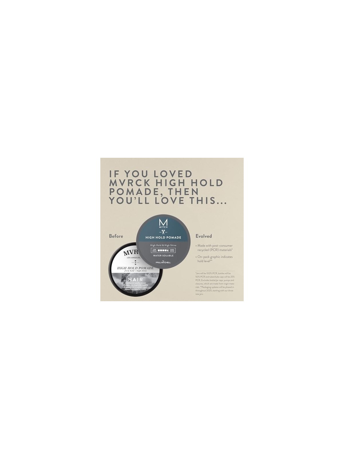 Paul Mitchell Mvrck High Hold Pomade 85g