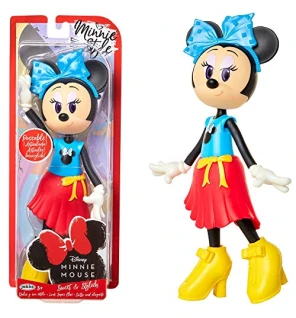 Disney Bambola Minnie Mouse Dolce Elegante per Ragazze