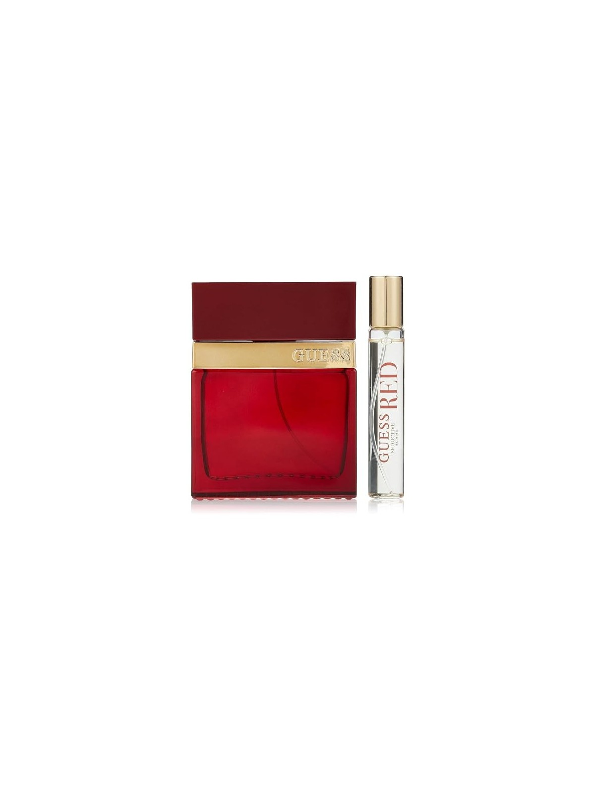 Guess Set Regalo Seductive Red Pour Homme Eau de Toilette 100 ml e Eau de Toilette 15 ml Uomo 100ml