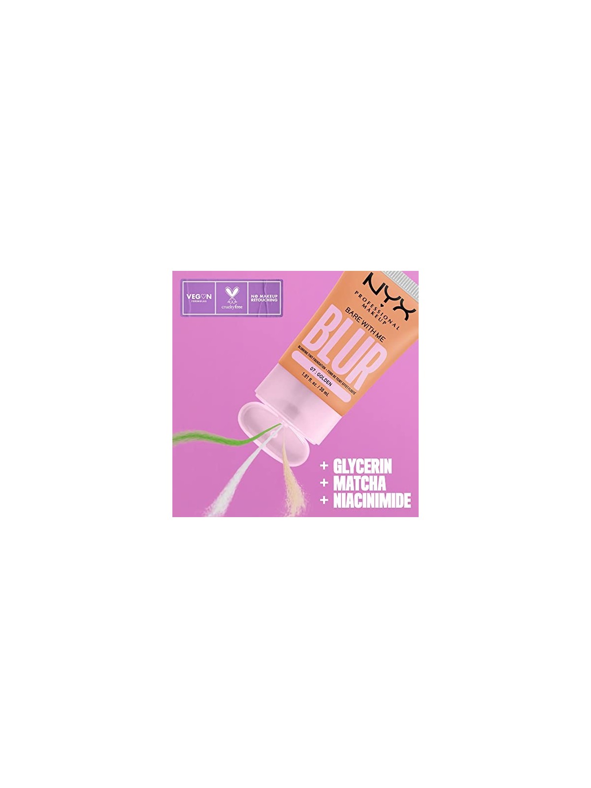 Nyx Professional Make Up BARE WITH ME BLUR 07-golden 30ml