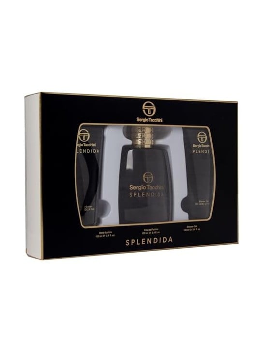 Sergio Tacchini Splendida Dï¿½ï¿½rkovï¿½ï¿½ sada: Profumo 100ml  Gel doccia 100ml  Latte corpo 100ml