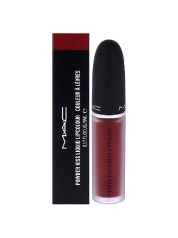 MAC Powder Kiss Liquid Lipcolour 5ml Numero 975 Ruby Boo