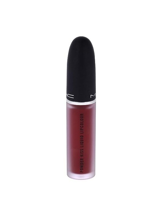MAC Powder Kiss Liquid Lipcolour 5ml Numero 975 Ruby Boo