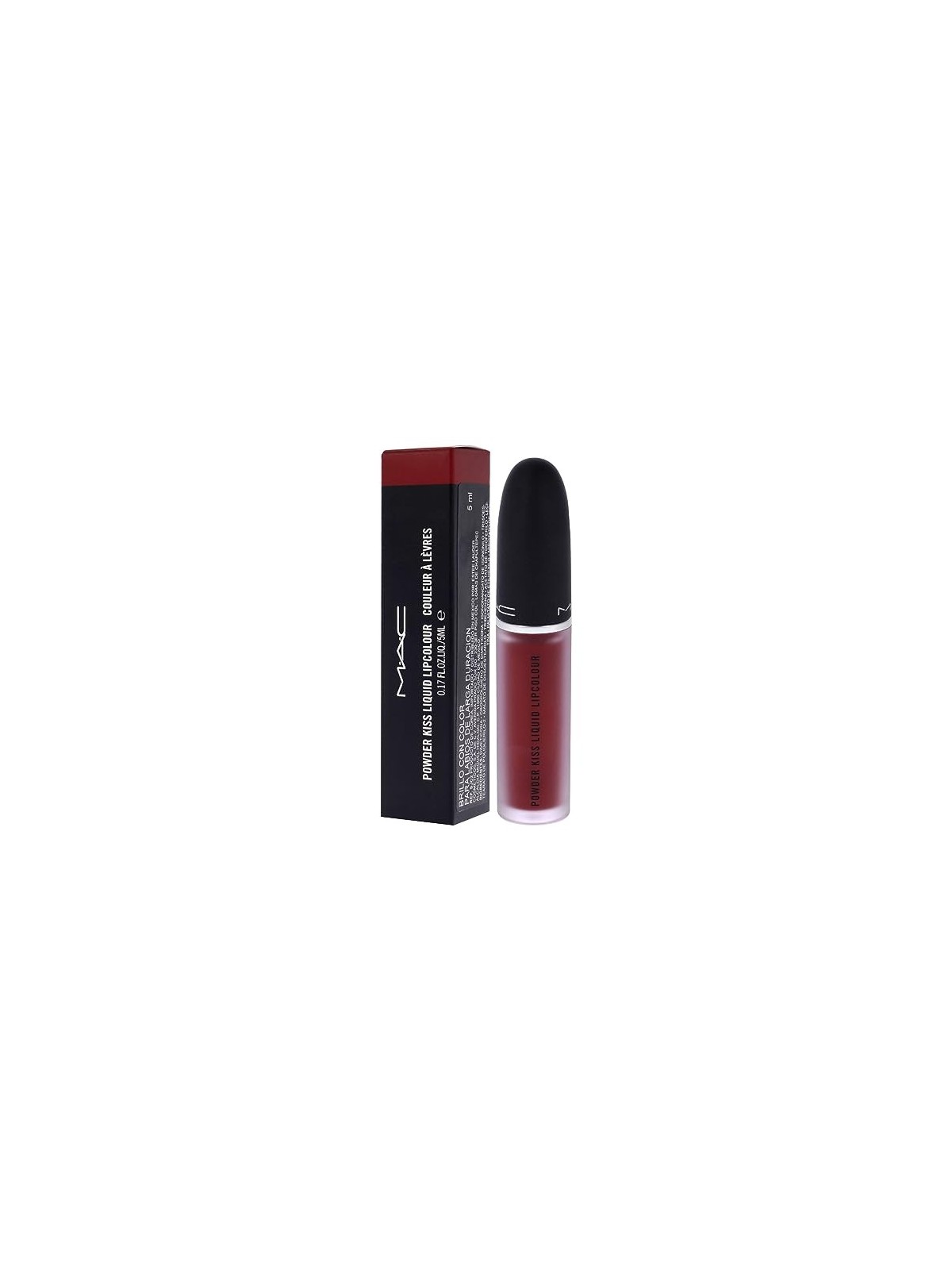 MAC Powder Kiss Liquid Lipcolour 5ml Numero 975 Ruby Boo