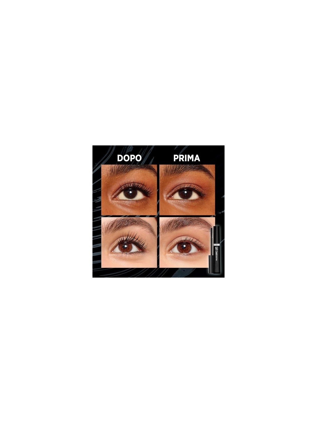 Mascara L'Orï¿½ï¿½al Paris Telescopic Lift 9ml Nero